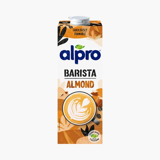 ALPRO BARISTA - BOISSON VEGETALE AMANDE BRIQUE 1L x8