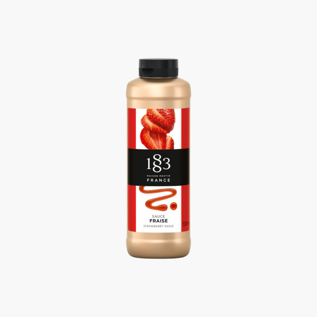 ROUTIN - SAUCE FRAISE SQUEEZE 500ML