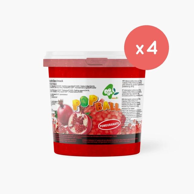 BOBOQ - PERLES DE FRUIT GRENADE SEAU 3.2KG