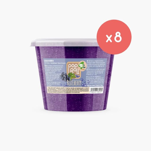 BOBOQ - PERLES DE FRUIT MYRTILLE SEAU PETIT FORMAT 950G