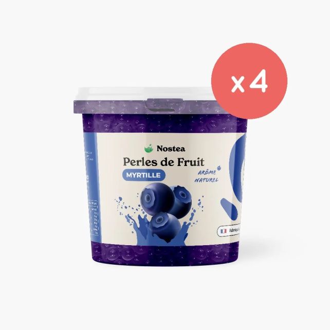 NOSTEA - PERLES DE FRUIT MYRTILLE SEAU 3.2KG