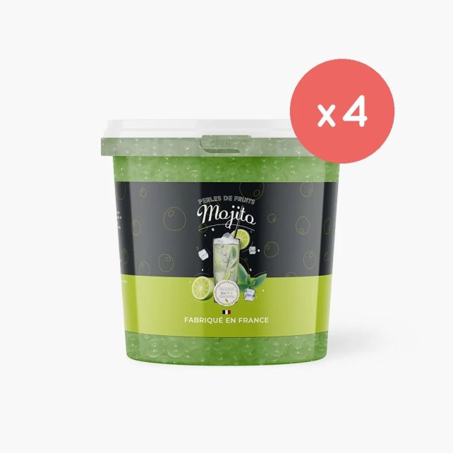 NOSTEA - PERLES DE FRUIT SAVEUR MOJITO SEAU 3.2KG