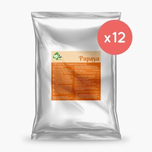 BOBOQ - BUBBLE TEA POUDRE PAPAYE VEGAN POCHE 1KG