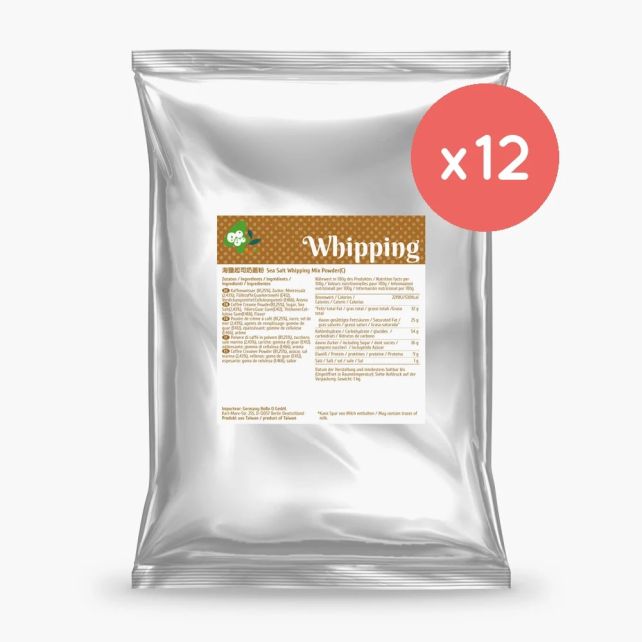 BOBOQ - WHIPPING MIX SAVEUR CHEESE SEA SALT POUR TOPPING VEGAN 1KG