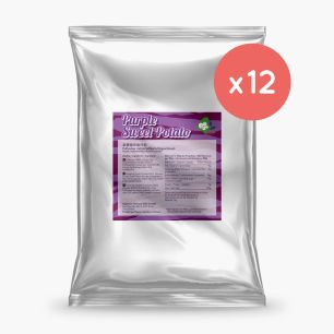 BOBOQ - WHIPPING POWDER SAVEUR PURPLE SWEET POTATO VEGAN SACHET 1KG
