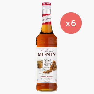 MONIN - SIROP CARAMEL BEURRE SALE BOUTEILLE VERRE 700ML
