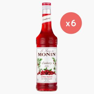 MONIN - SIROP CRANBERRY BOUTEILLE VERRE 700ML