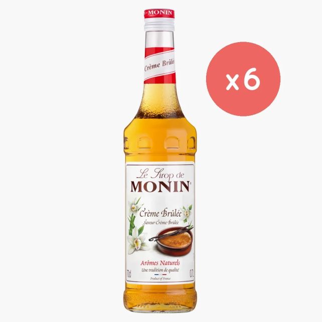 MONIN - SIROP CREME BRULEE BOUTEILLE VERRE 700ML