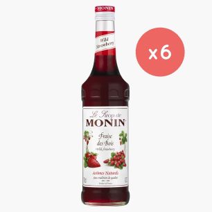 MONIN - SIROP FRAISE DES BOIS BOUTEILLE VERRE 700ML