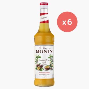 MONIN - SIROP FRUIT DE LA PASSION BOUTEILLE VERRE 700ML