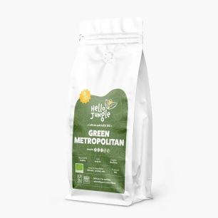 HELLO JUNGLE - GREEN METROPOLITAN CAFE DE SPECIALITE EN GRAINS SACHET 1KG BIO