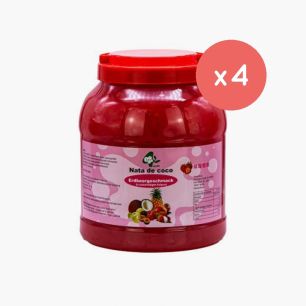 BOBOQ - GELEE FRAISE NATA DE COCO 4KG