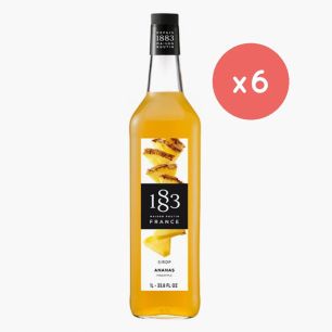 ROUTIN 1883 - SIROP ANANAS 1L BOUTEILLE VERRE