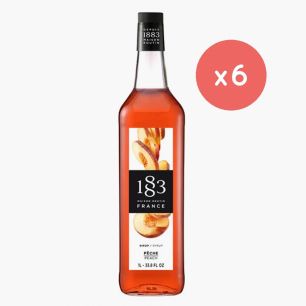 ROUTIN 1883 - SIROP PECHE 1L BOUTEILLE VERRE