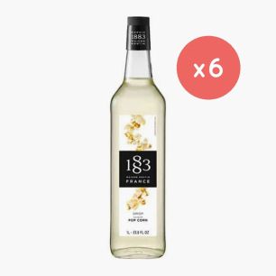 ROUTIN 1883 - SIROP POP CORN 1L BOUTEILLE VERRE