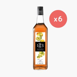ROUTIN 1883 - SIROP UME 1L BOUTEILLE VERRE