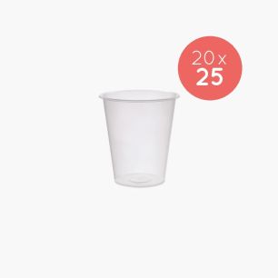 GOBELET PP REUTILISABLE 12OZ/360ML - 90MM x25