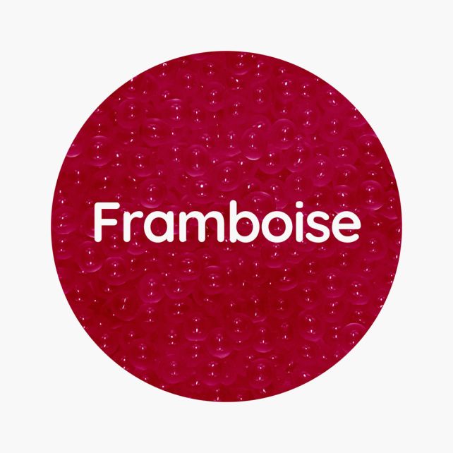 PERLES DE FRUIT FRAMBOISE SEAU 3.2KG