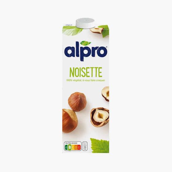 ALPRO - BOISSON VEGETALE NOISETTE BRIQUE 1L x8