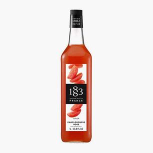 ROUTIN 1883 - SIROP PAMPLEMOUSSE ROSE 1L BOUTEILLE VERRE