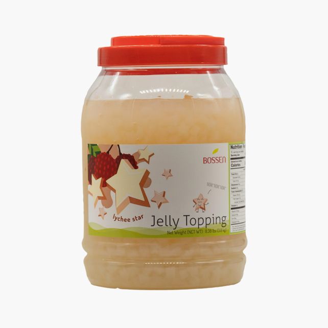 BOSSEN - JELLY LITCHI FORME ETOILE POT 3.8KG