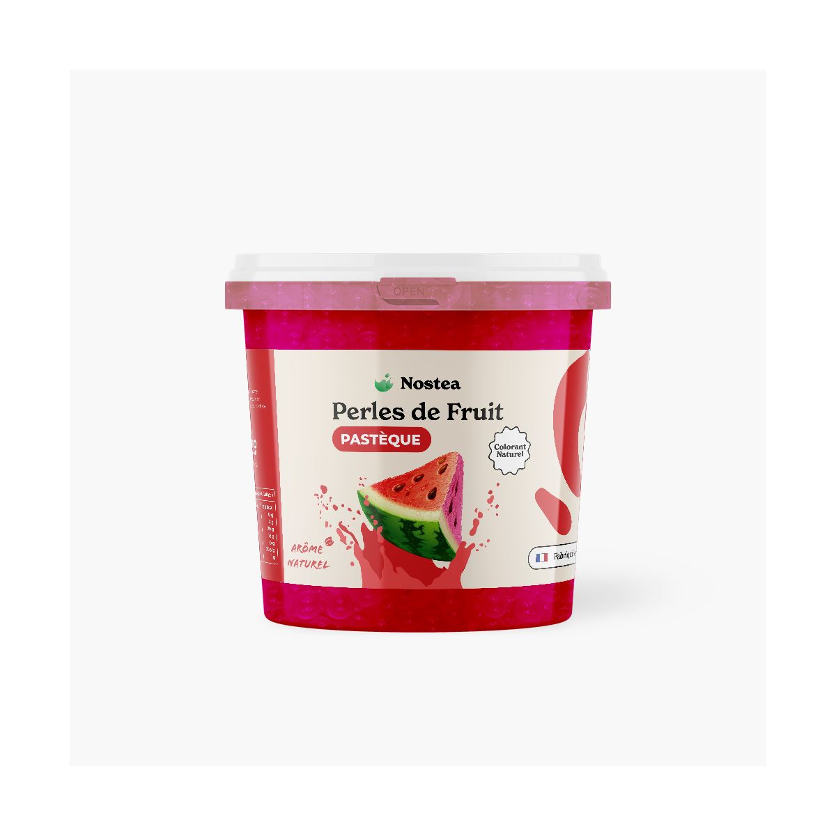 Sirop de fraise 1L spécial bubble tea – Nostea