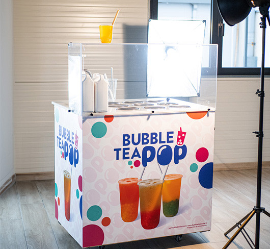 Boostez vos ventes de bubble tea avec le meuble réfrigéré tout-en-un Bubble Tea Pop